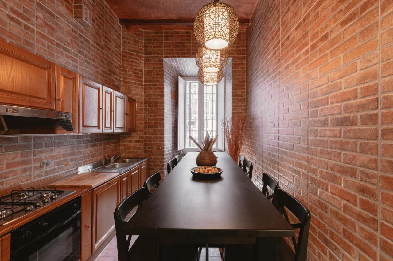 Ferienwohnung Charme Luxury Flat Campo Dei Fiori Rom Exterior foto