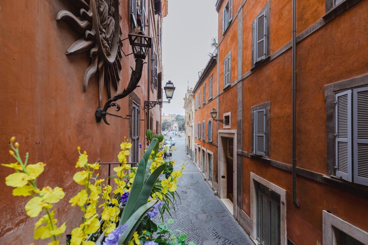 Ferienwohnung Charme Luxury Flat Campo Dei Fiori Rom Exterior foto
