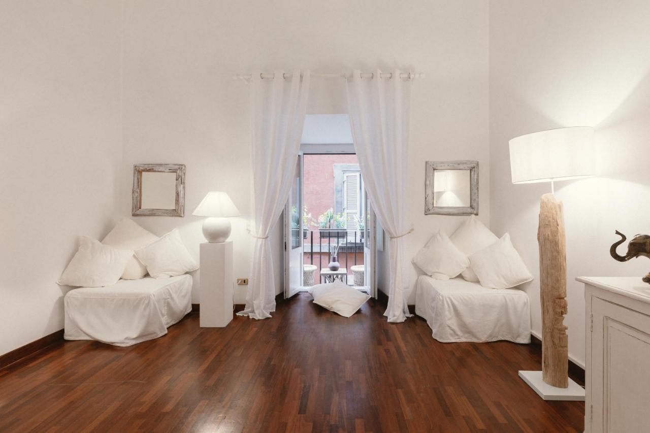 Ferienwohnung Charme Luxury Flat Campo Dei Fiori Rom Exterior foto